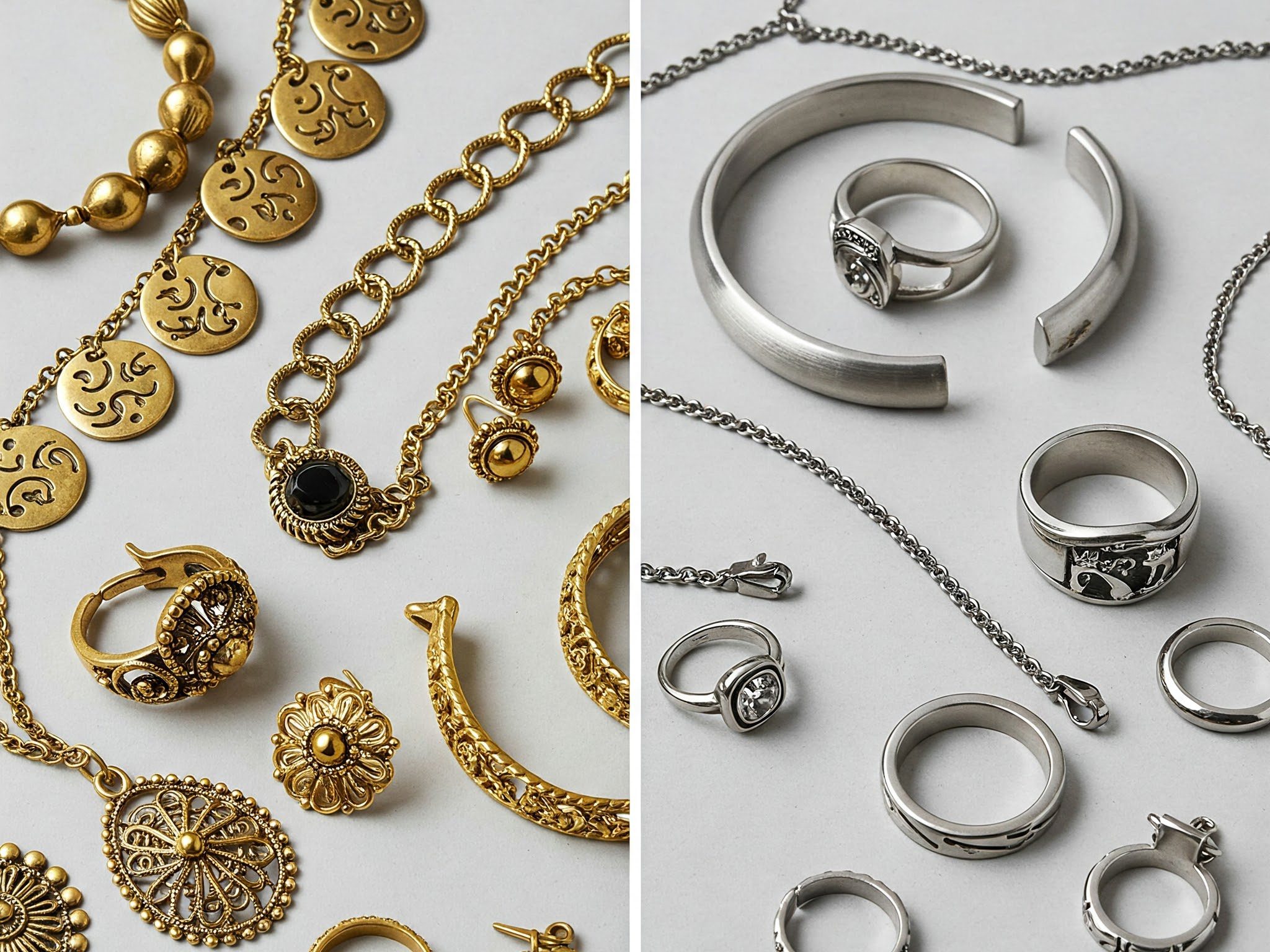 Brass vs. Stainless Steel Jewelry A Style and Material Comparison