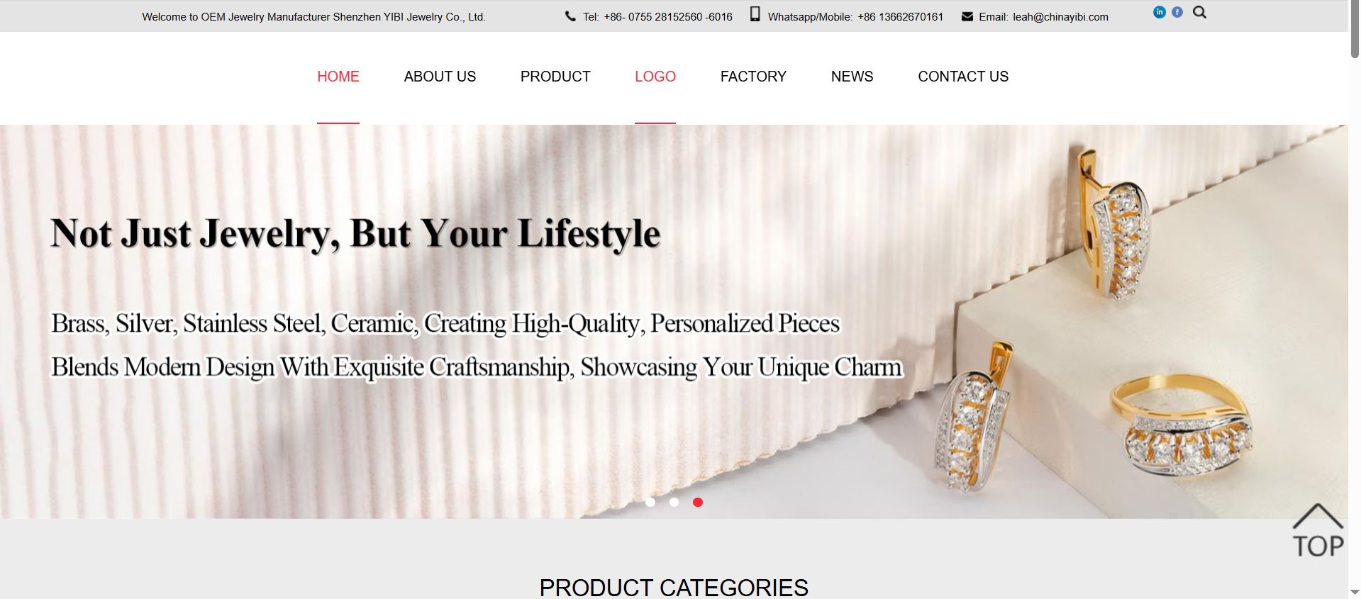 yibi-jewelry-website