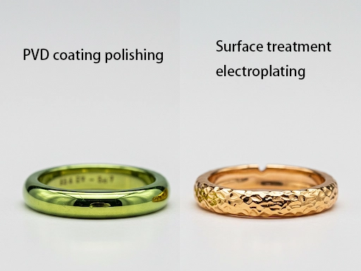 Comparison of PVD Coating Polishing vs. Electroplating on Rings
