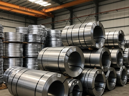 Stainless Steel Coils Storage – Warehouse Inventory Management