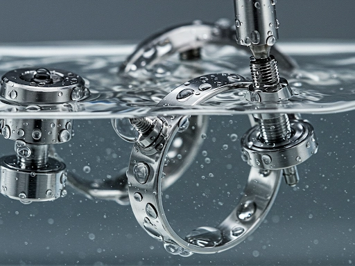 Water Submersion Testing of Laser-Welded & Sealed Jewelry Components