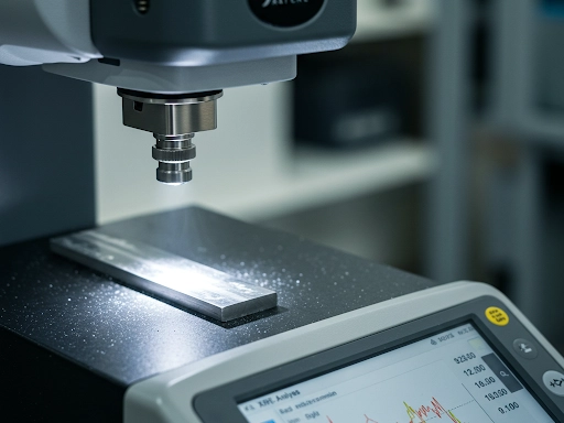 XRF Analyzer Testing Stainless Steel Composition