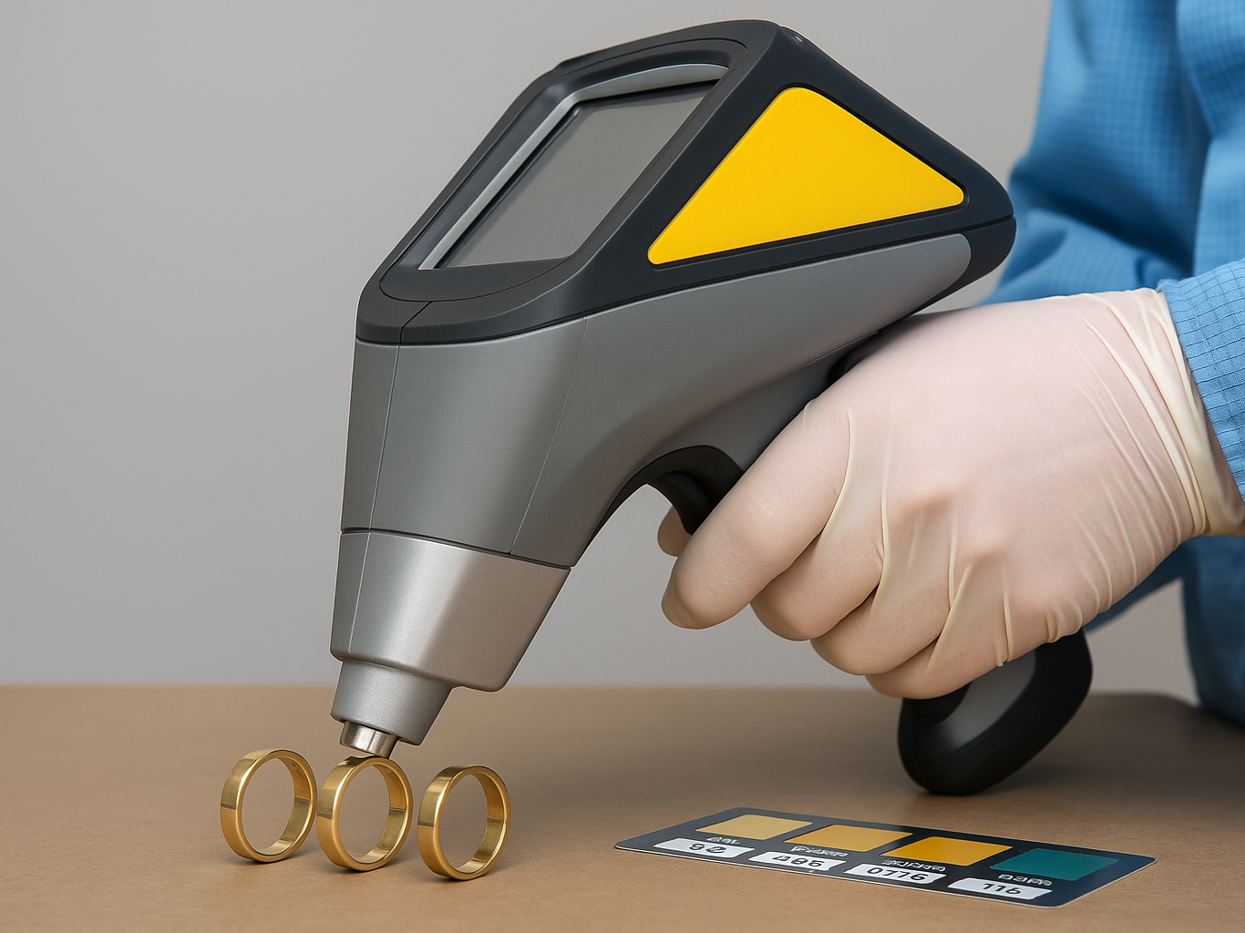 XRF Analysis of Gold Ring Coating Thickness